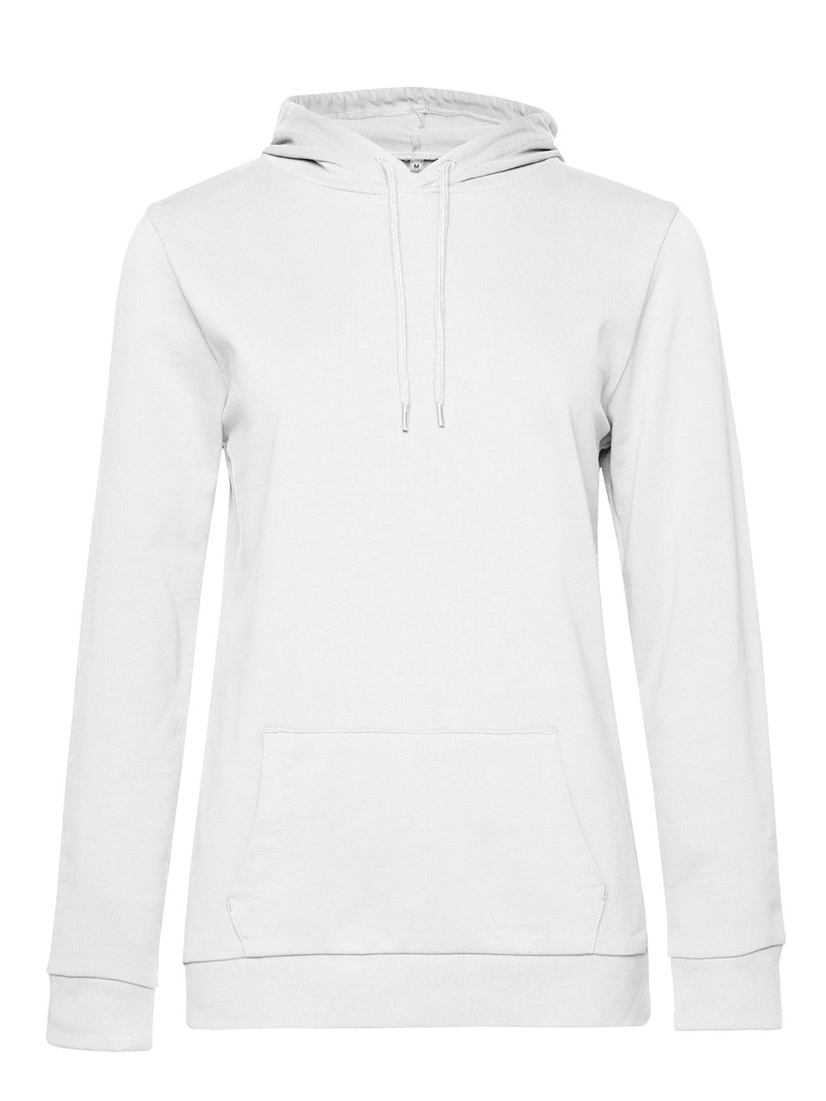Dames #Hoodie Sweat - WH001 - Wit