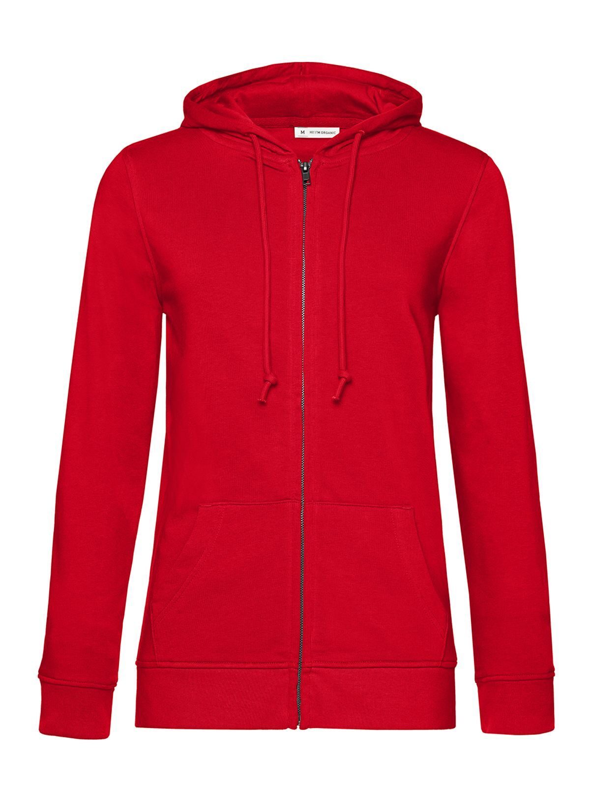 Inspire Zipped Hood Jacket /Women_° - RE004 - Red