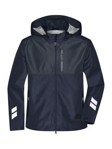 Hardshell Workwear Jacket - NYCB - Navy/Carbon