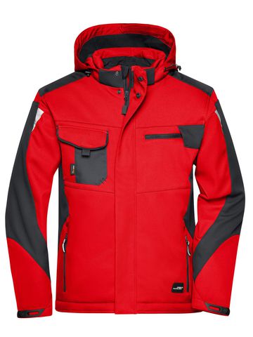 Craftsman Softshell Jas - RDBL - ROOD-ZWART