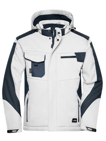 Craftsman Softshell Jas - WHCB - WITTE KOOLSTOF
