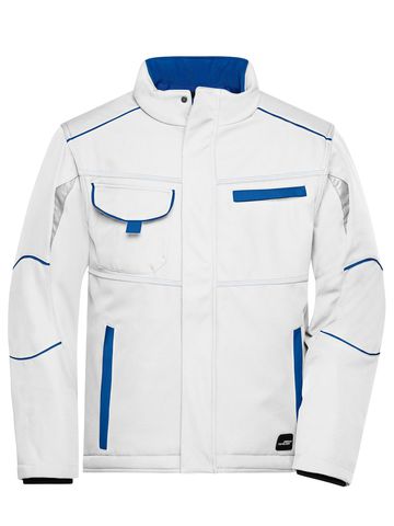 Gewatteerde softshell werkjas - niveau 2 - WHRY - WHITE-KONINKLIJK