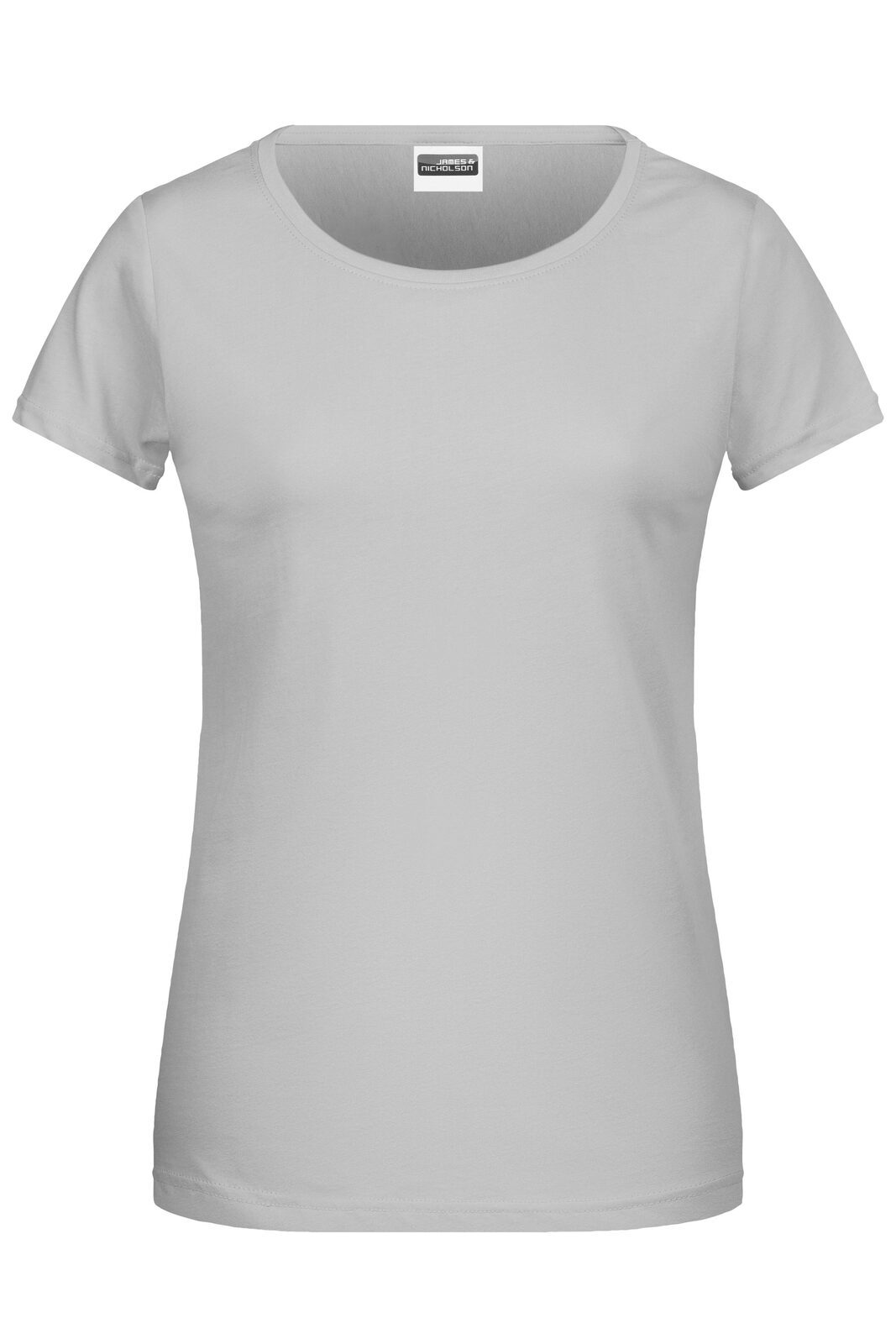 Dames Basic-T - SOGREY - Zachtgrijs