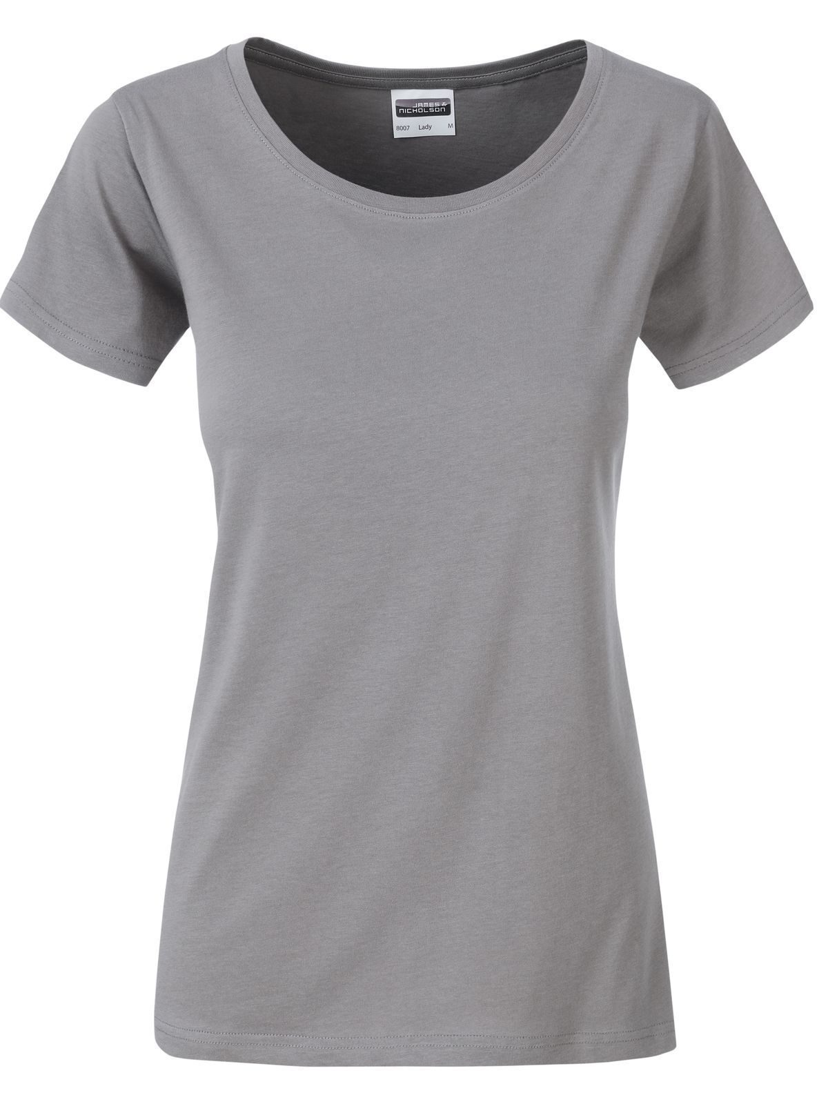 Dames Basic-T - STEGR - STAALGRIJS