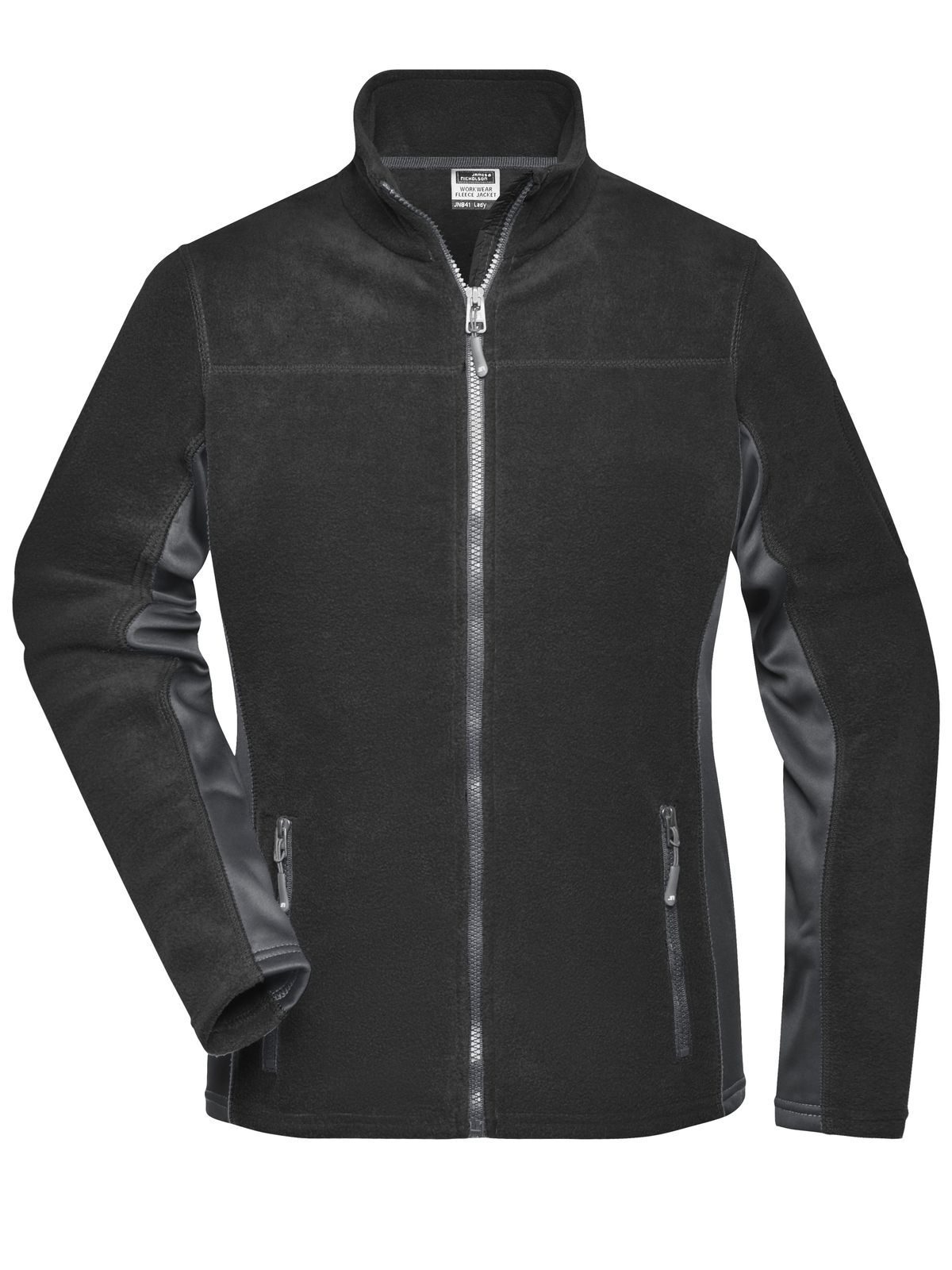 Women's workwear fleece jacket STRONG - BLCB - Black-Carbon