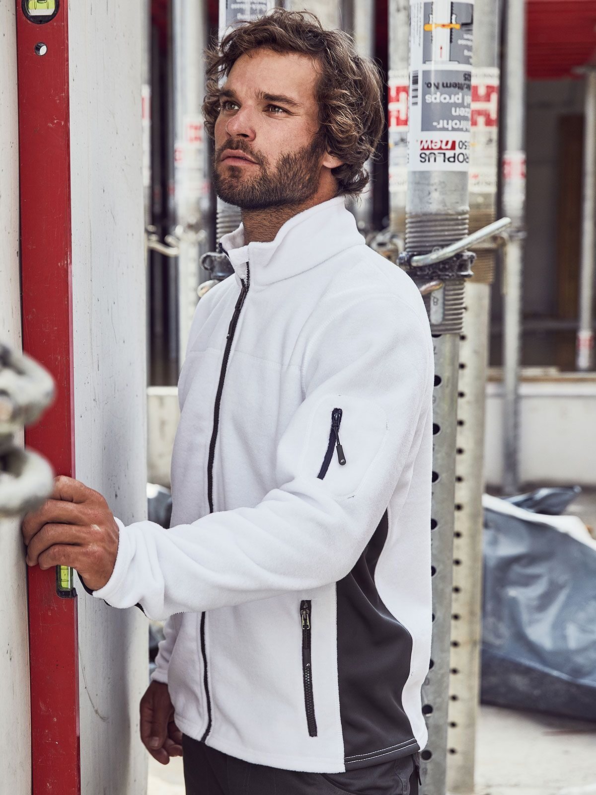 Men's workwear fleece jacket STRONG