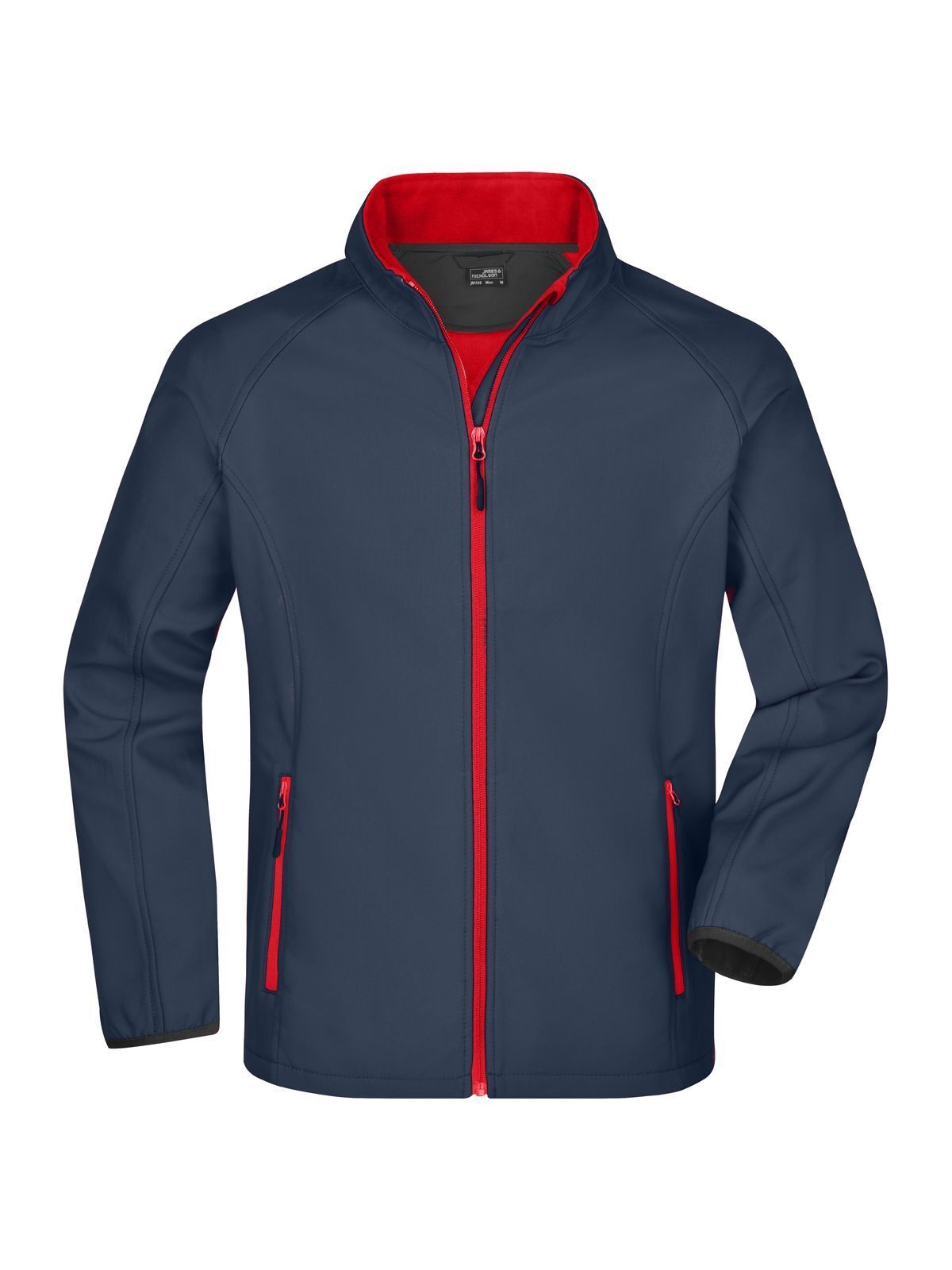 Men's Promo Softshell Jacket - IGRED - IRON-GREY-RED
