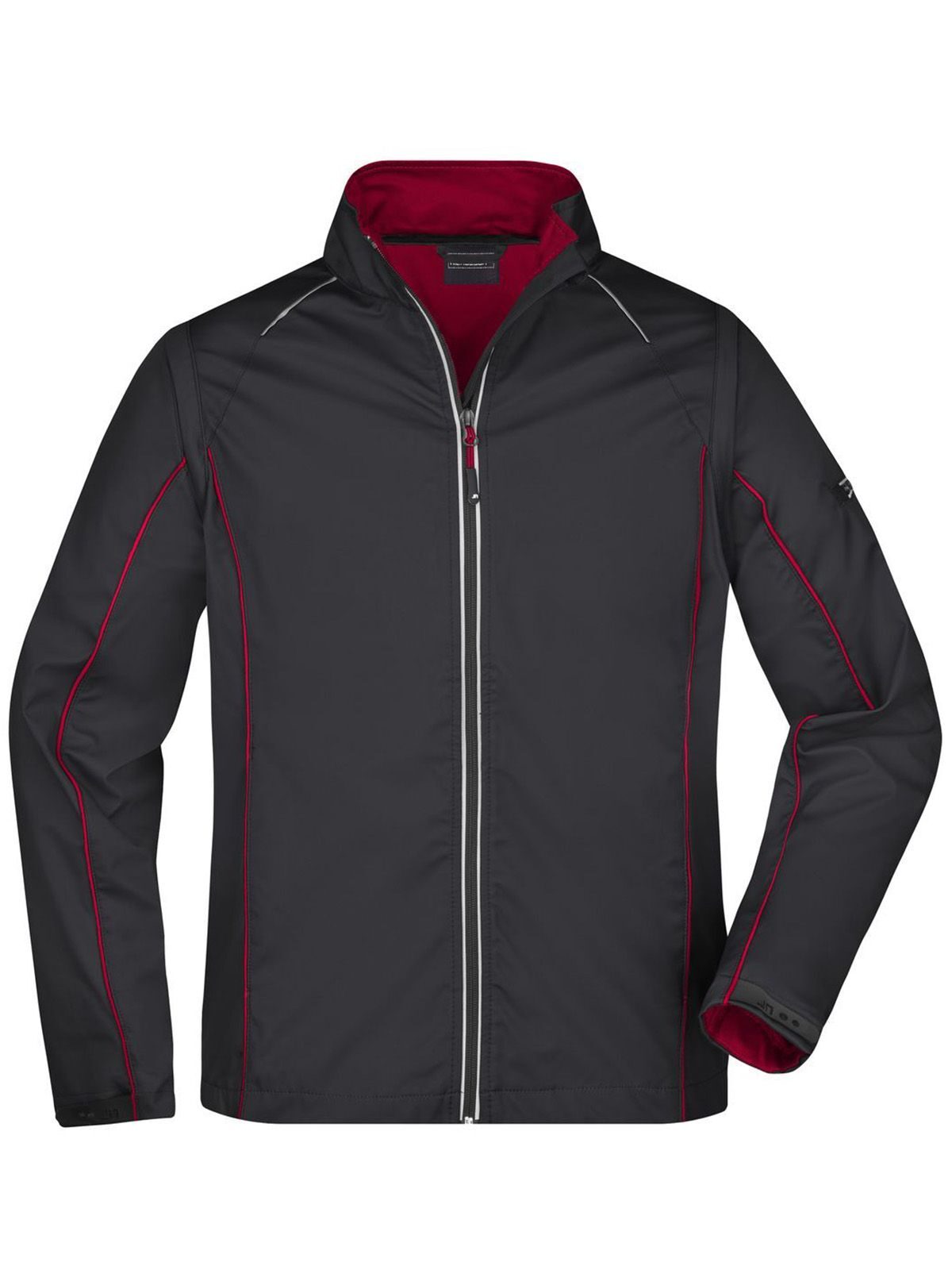 Men´s Zip-Off Softshell Jacket - BLRD - RED