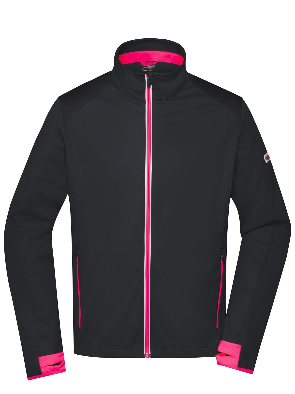 Heren sport softshell jas - BLLRD - Lichtrood