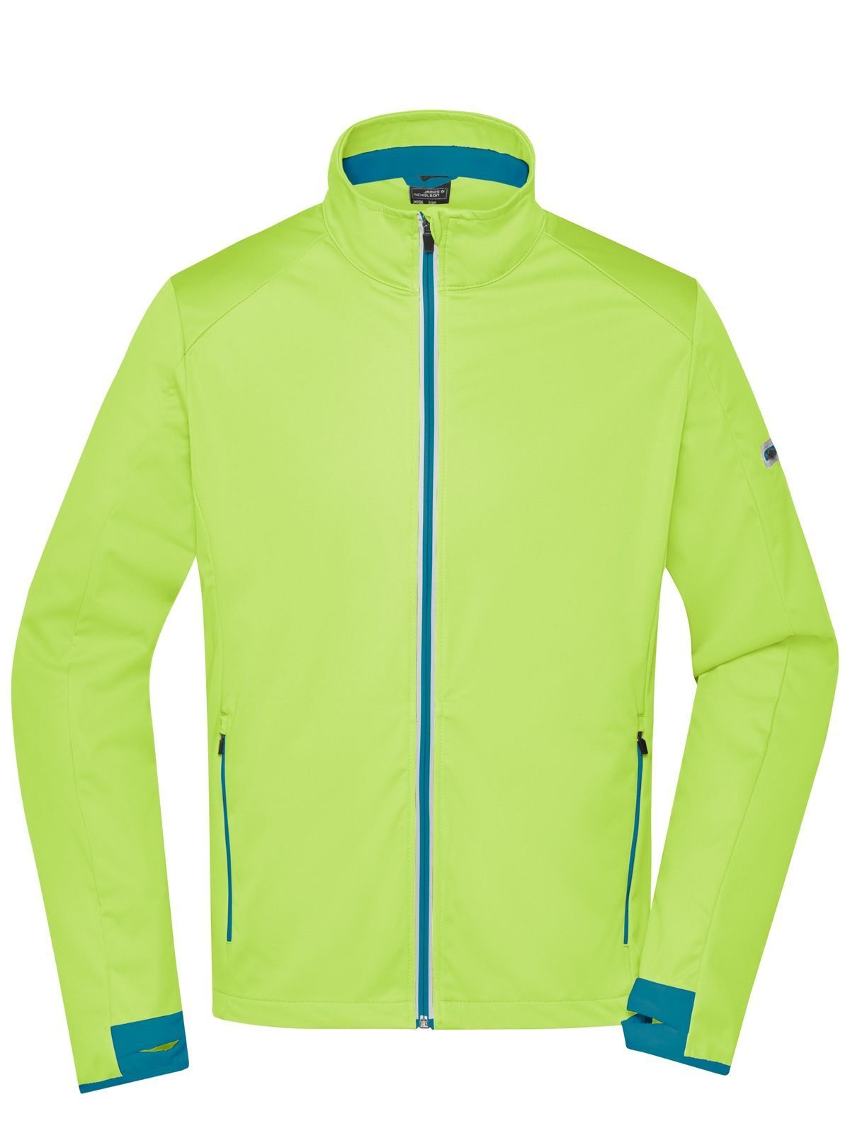 Heren sport softshell jas - BYEBBLU - Felblauw