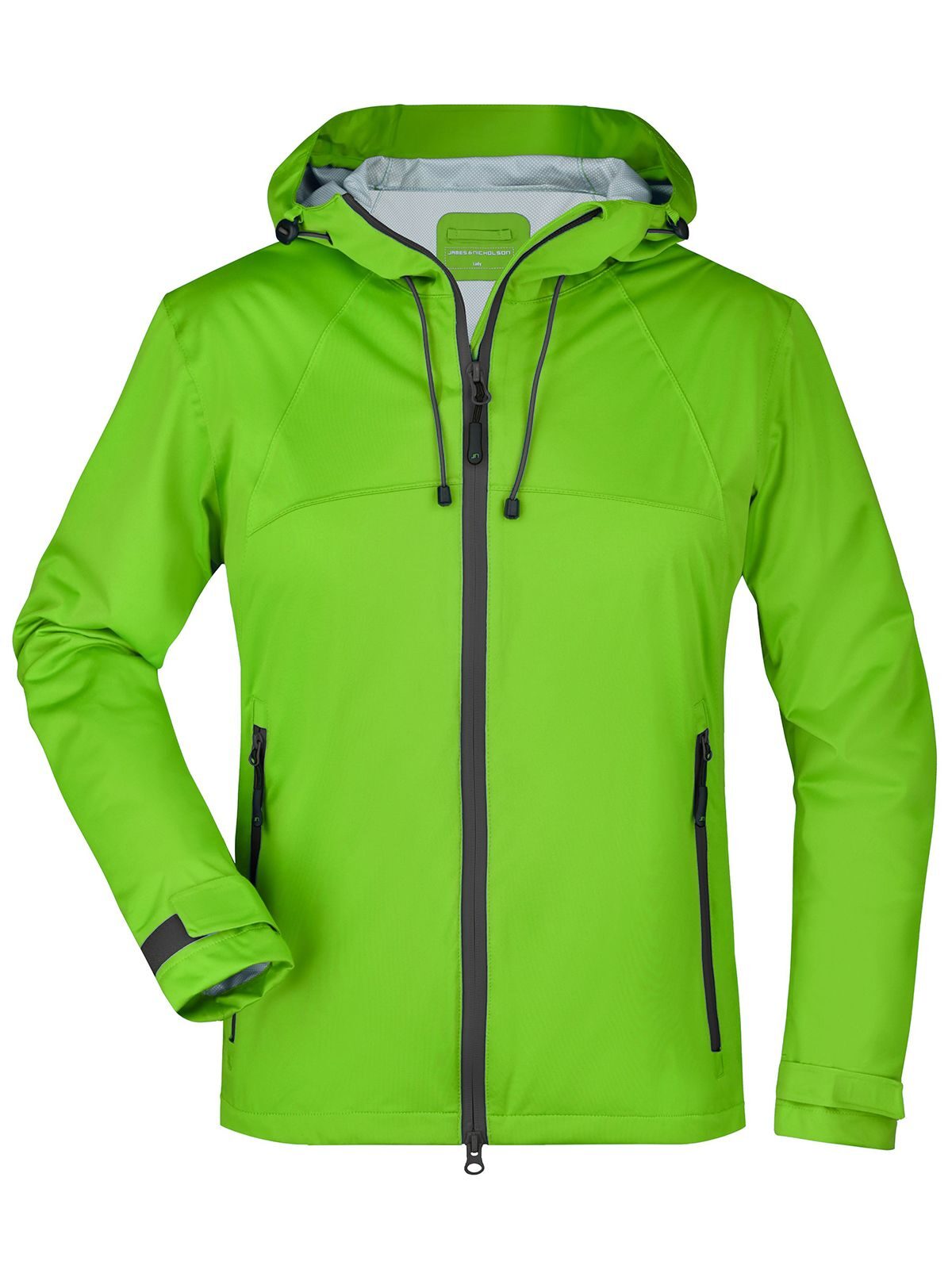 Dames outdoorjas - SPGRIGG - LENTE-GROEN-IJZER-GRIJS