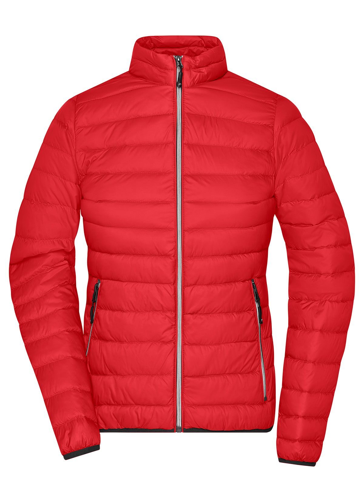 Dames donsjack - RDSI - Rood-zilver