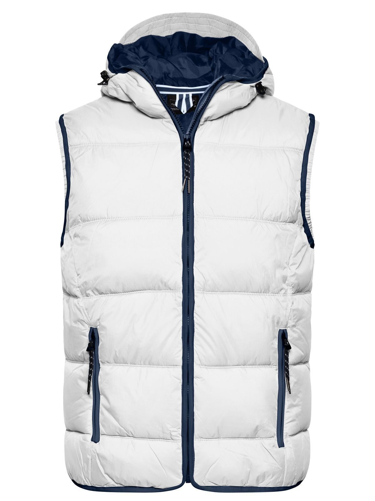 Men's Maritime Vest - WHNY - White-navy