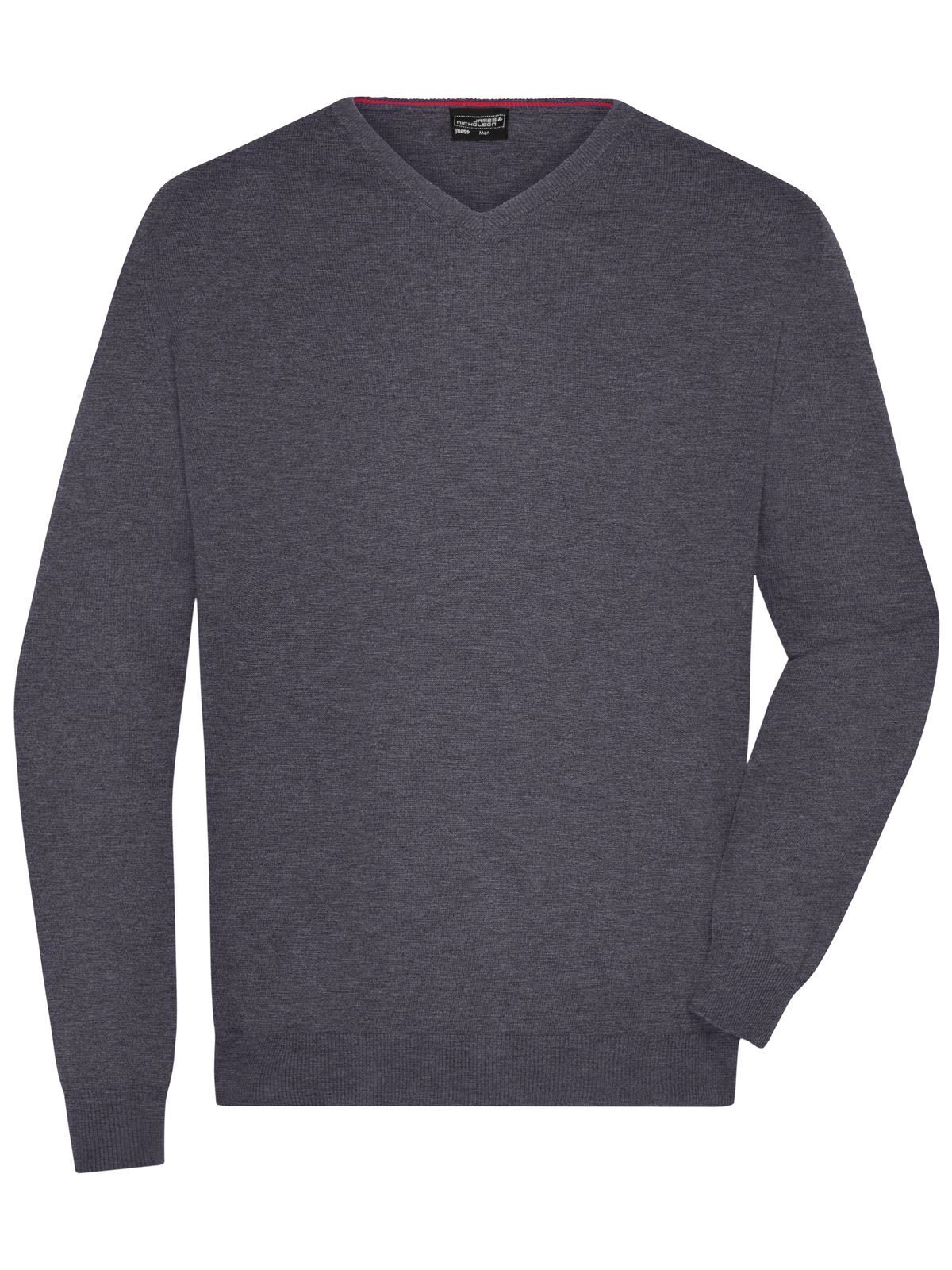 Men's V-Neck Pullover - AN - ANTHRACITE