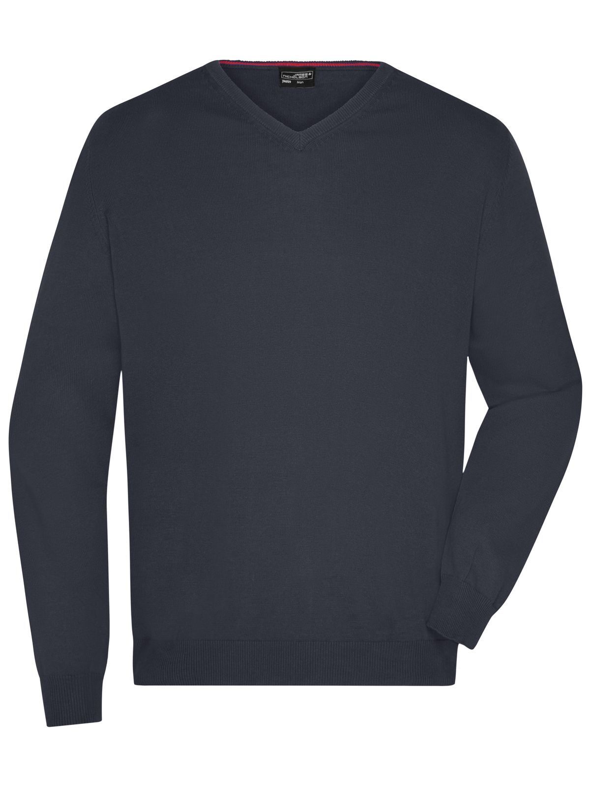 Men's V-Neck Pullover - CBMB - Carbon Melange