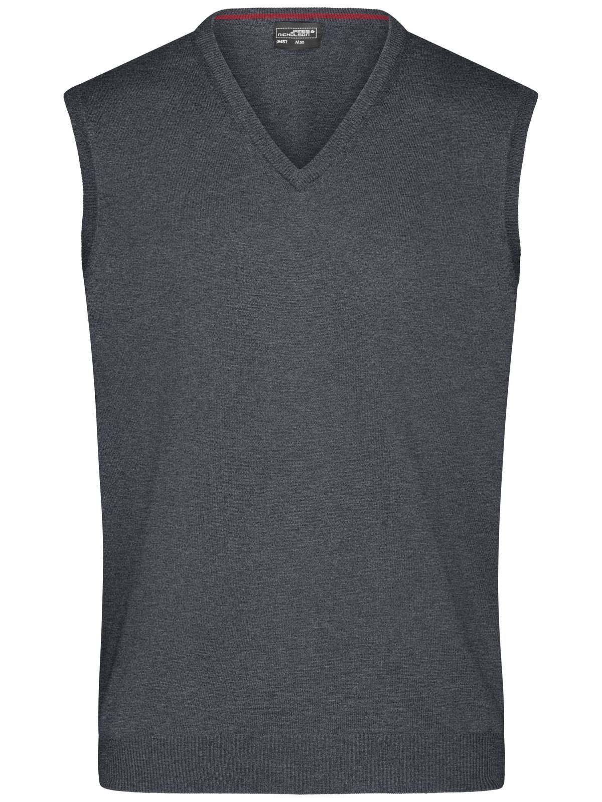 Men's V-Neck Pullunder - AN - ANTHRACITE