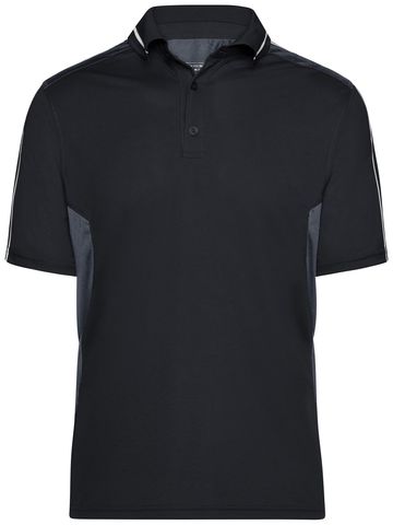 Poloshirt voor ambachtslieden - BLCB - ZWART-KOOLSTOF