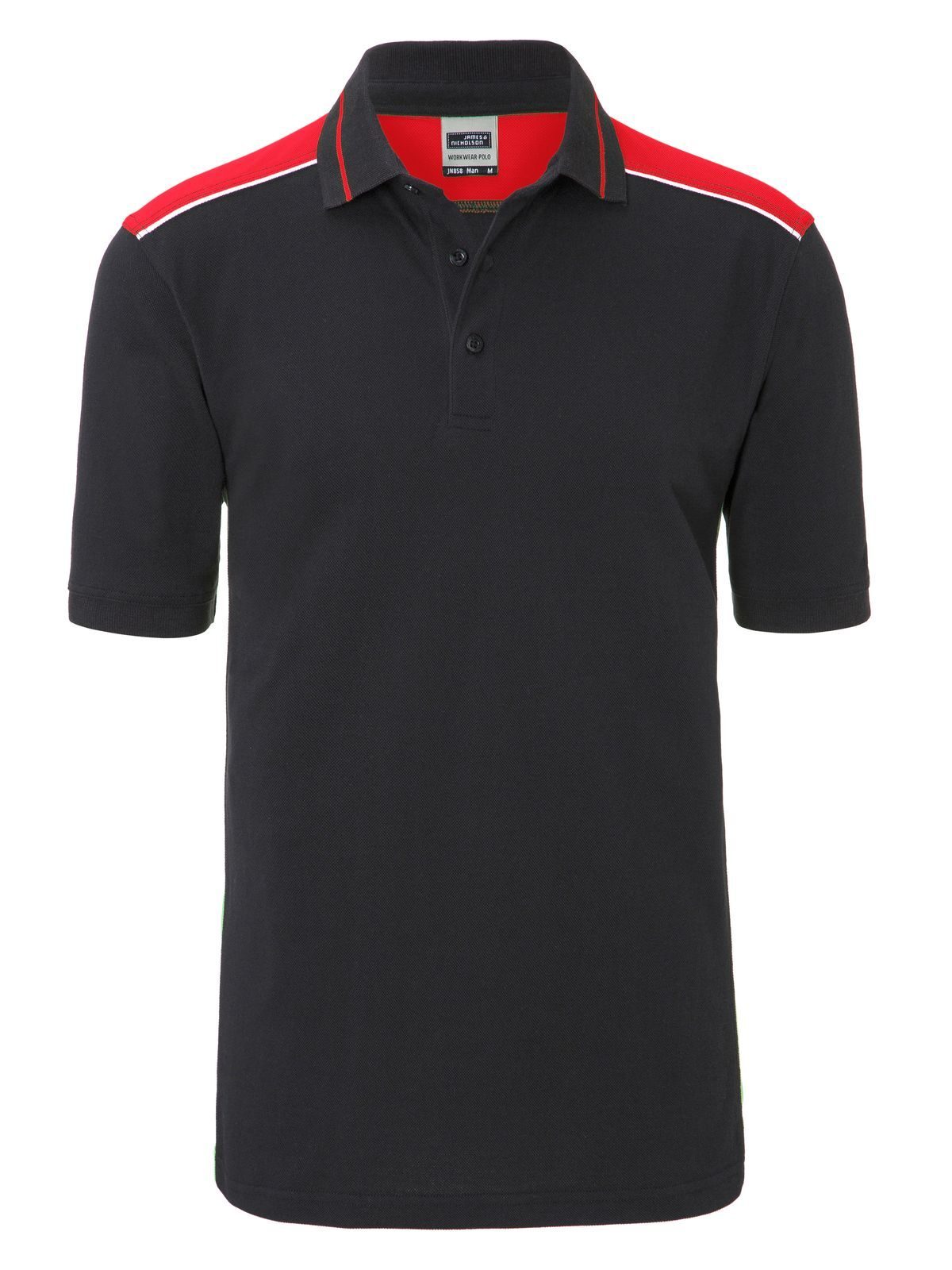 Polo voor heren - KLEUR - - CBRD - KOOLSTOF-ROOD