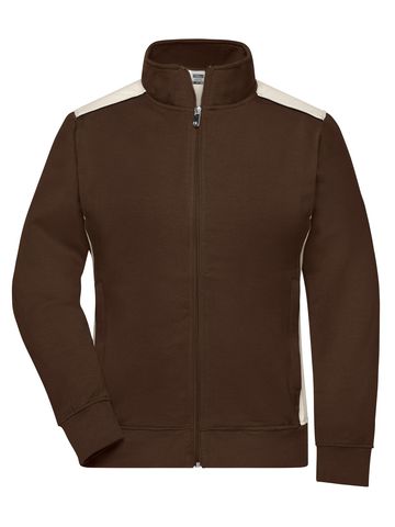 Dames werksweatjack - Niveau 2 - BRSTO - BRUINE STEEN