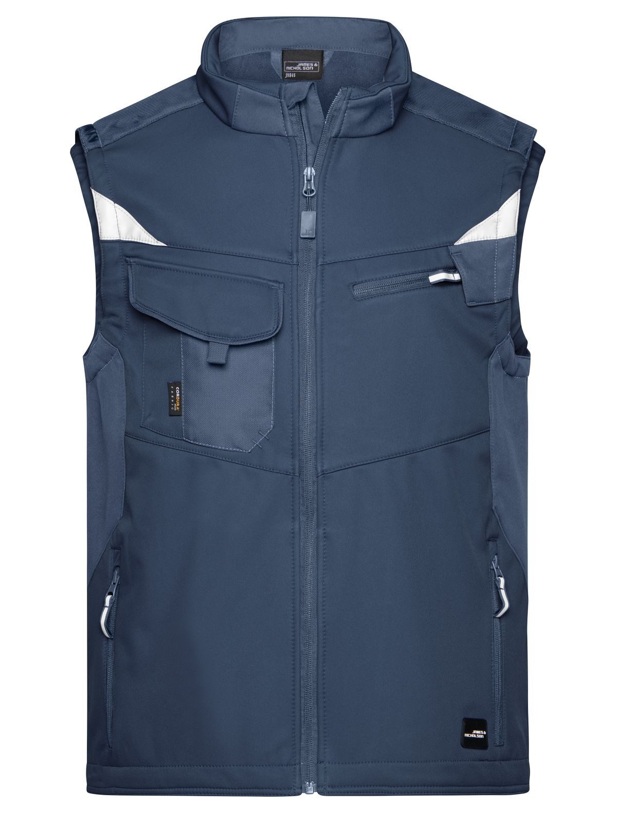 Werkvest van softshell-stof -STERK- - NYNY - Marine