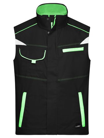 Werkvest - Niveau 2 - BLLIM - ZWART-LIME-GROEN