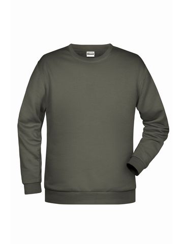 Basic Sweat Man - DGRE - DARK-GREY