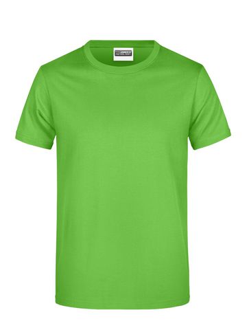 Basic-T Man 180 - LIM - LIMEGROEN