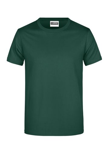 Basic-T Man 180 - DGR - DONKERGROEN