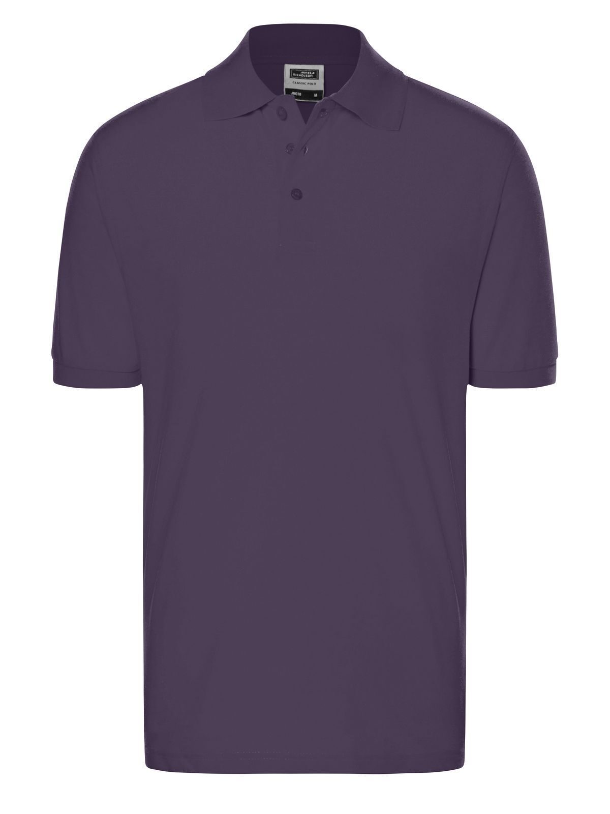 Klassieke polo - AUB-AUBERGINE