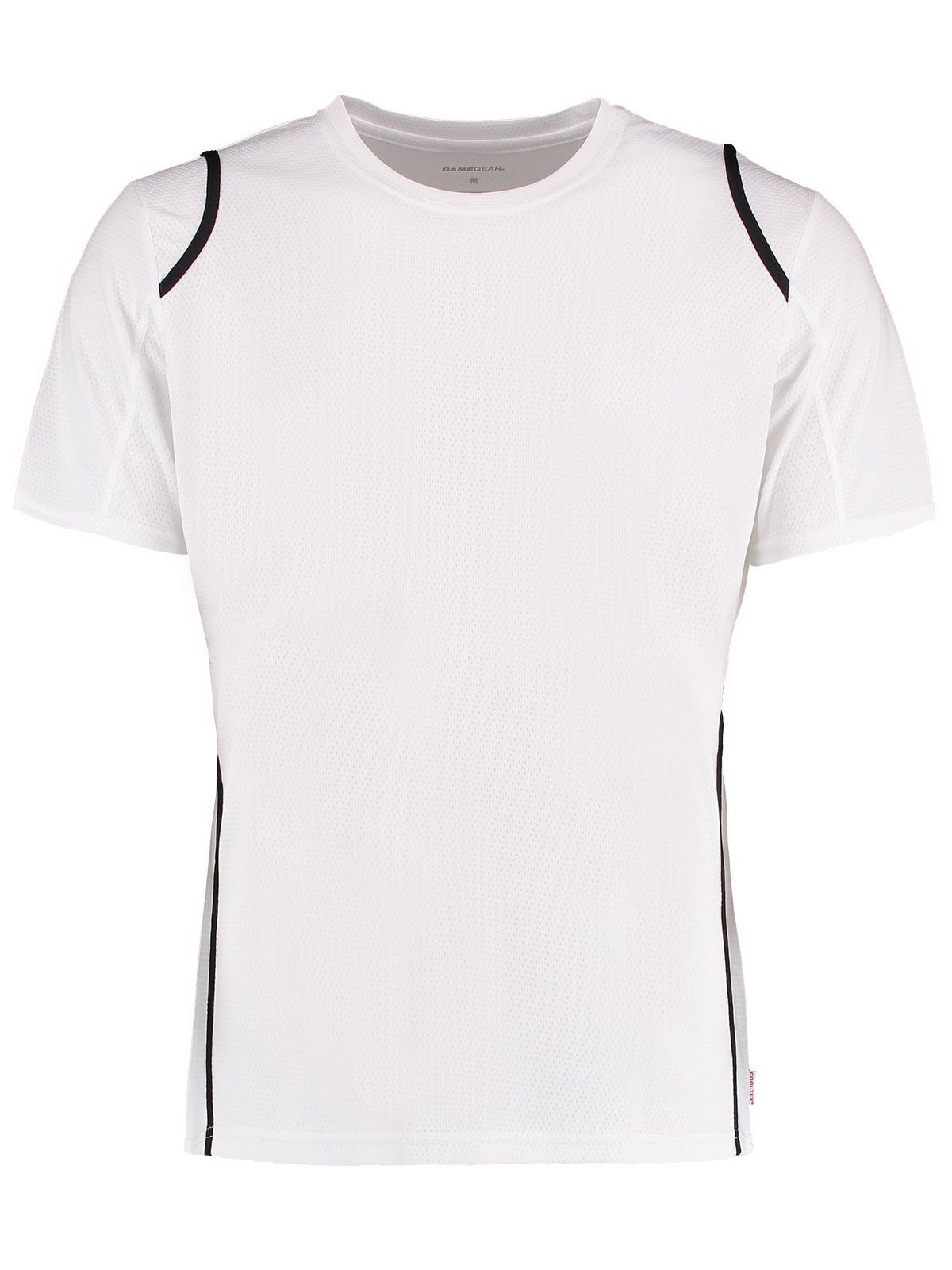 Normale pasvorm Cooltex® Contrast T-shirt - 056 - WHI-BCK - Wit/Zwart