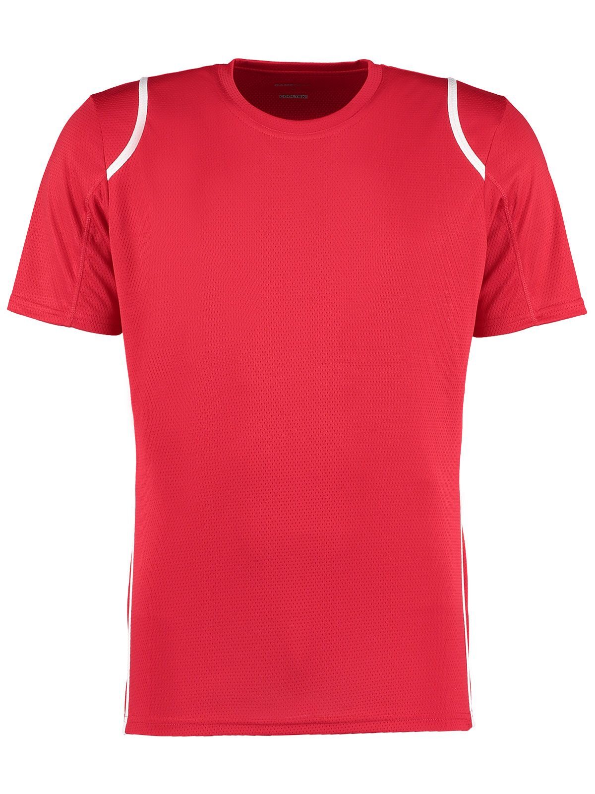 Normale pasvorm Cooltex® Contrast T-shirt - ROOD-WIT - Rood/Wit