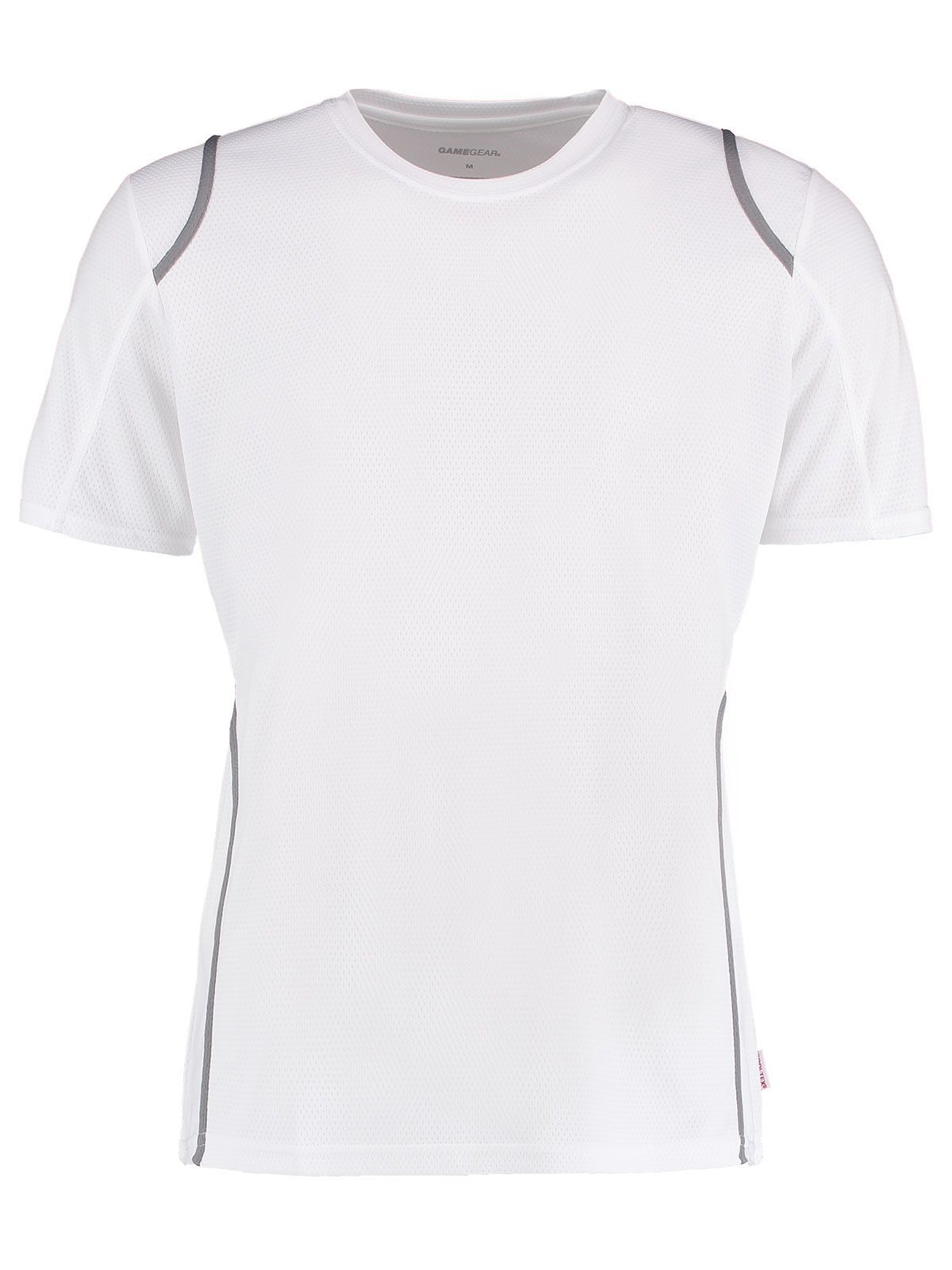 Normale pasvorm Cooltex® Contrast T-shirt - WHI-GRE - Wit/Grijs