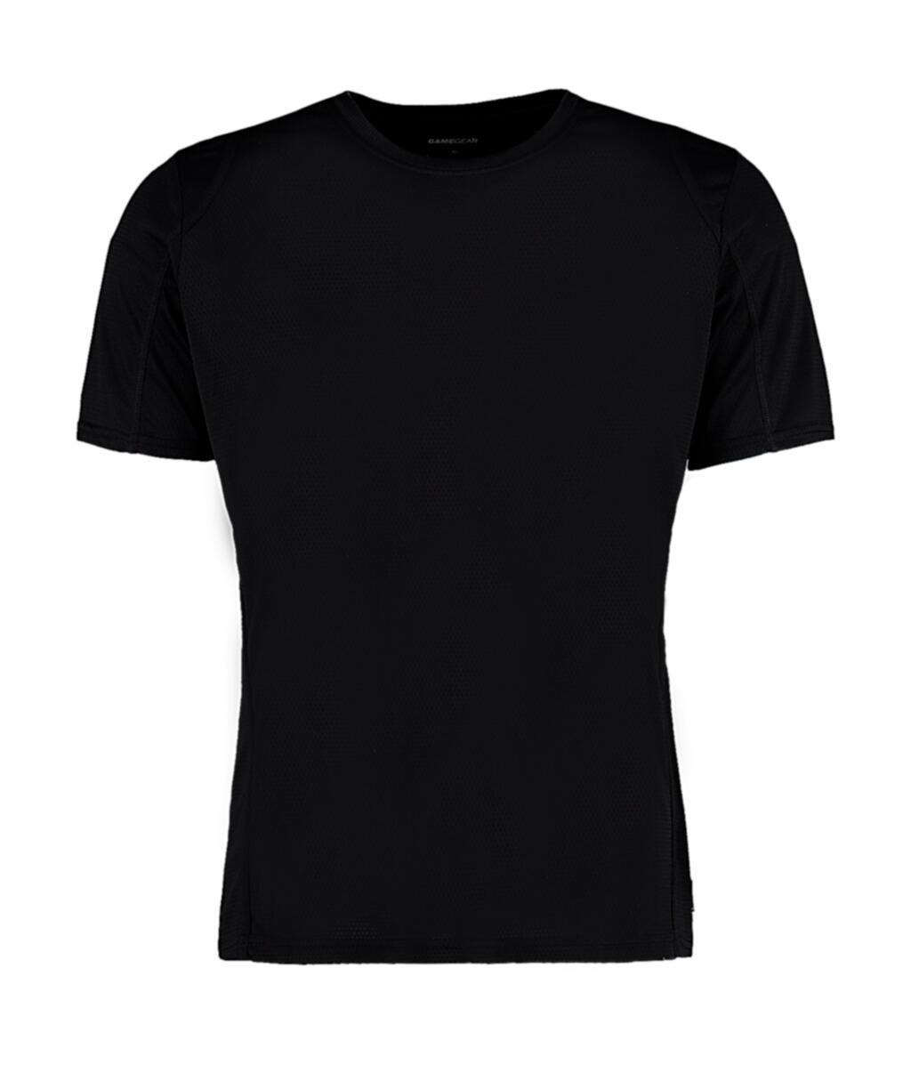 Normale pasvorm Cooltex® Contrast T-shirt - 152 - Zwart/Zwart