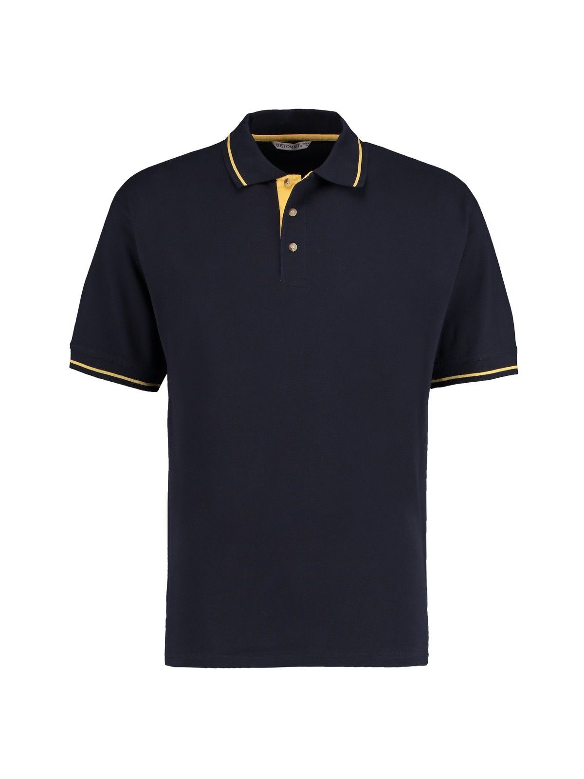 Classic Fit St. Mellion Polo - NAV-YEW - Navy/Yellow