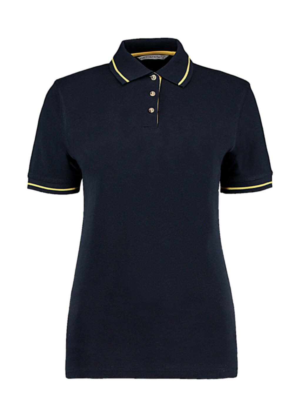 Women´s Classic Fit St. Mellion Polo - 246 - Navy/Sun Yellow