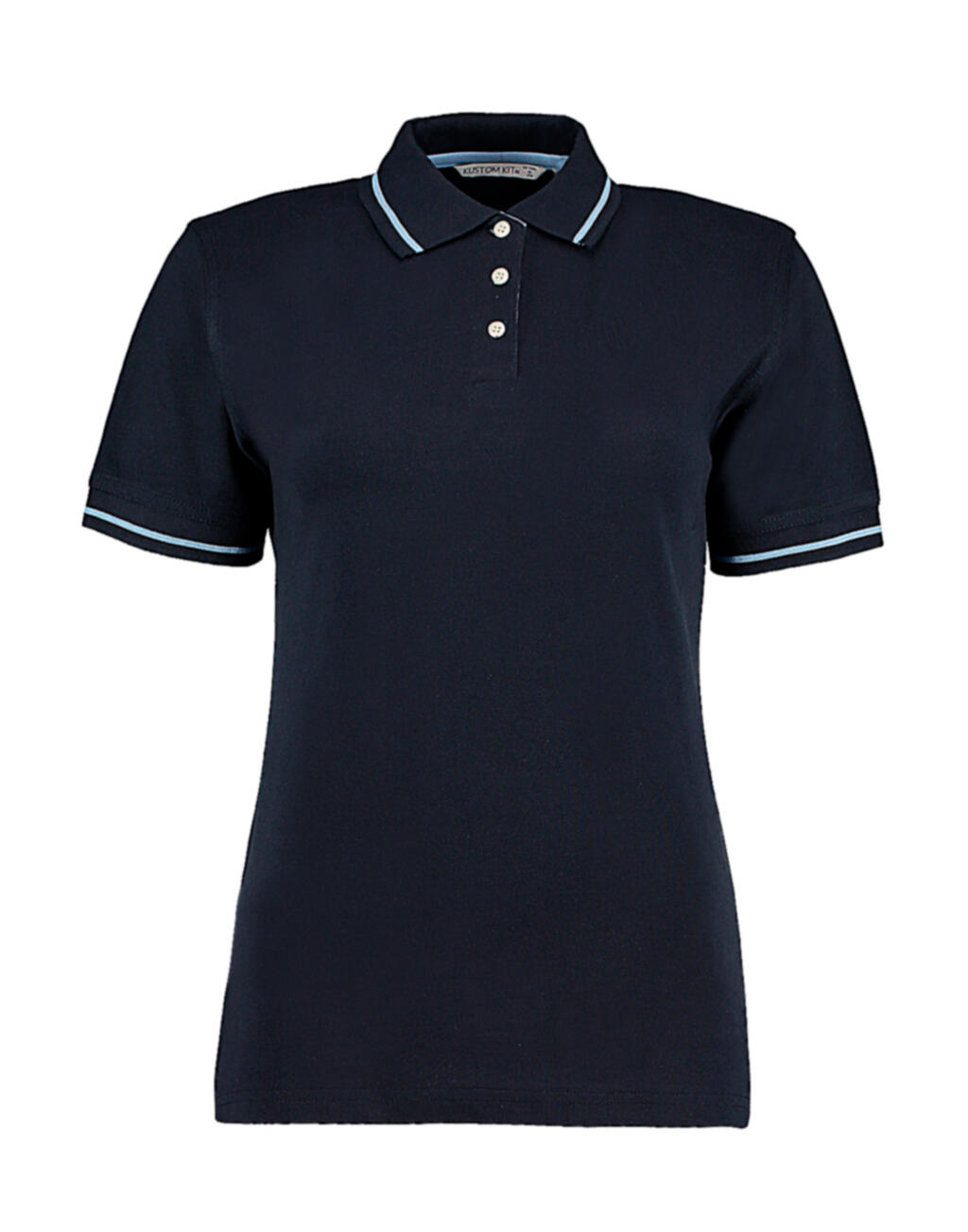 Women´s Classic Fit St. Mellion Polo - 241 - NAV-LBL - Navy/Light Blue