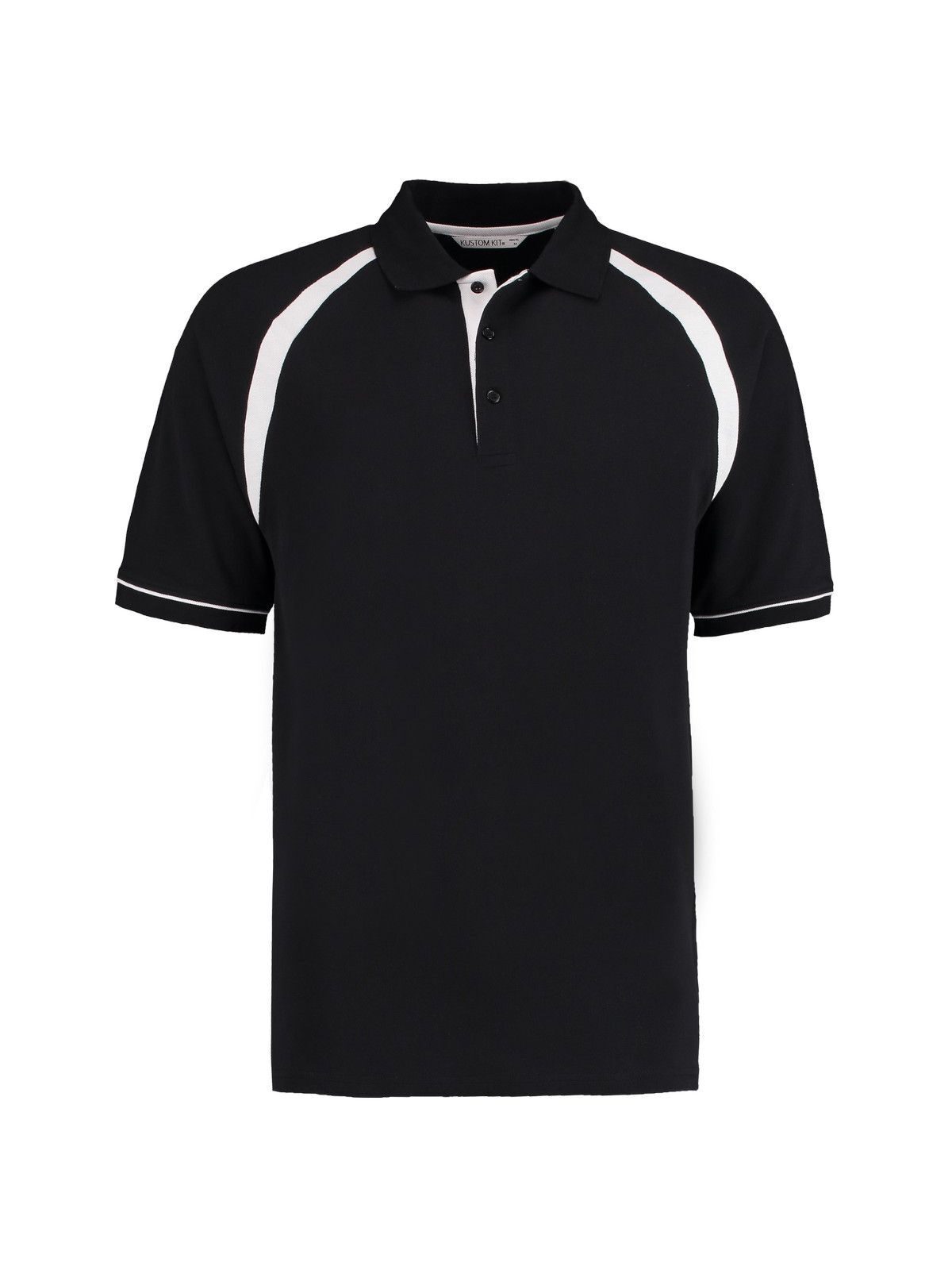 Classic Fit Oak Hill Polo - BCK-WHI - Black/White
