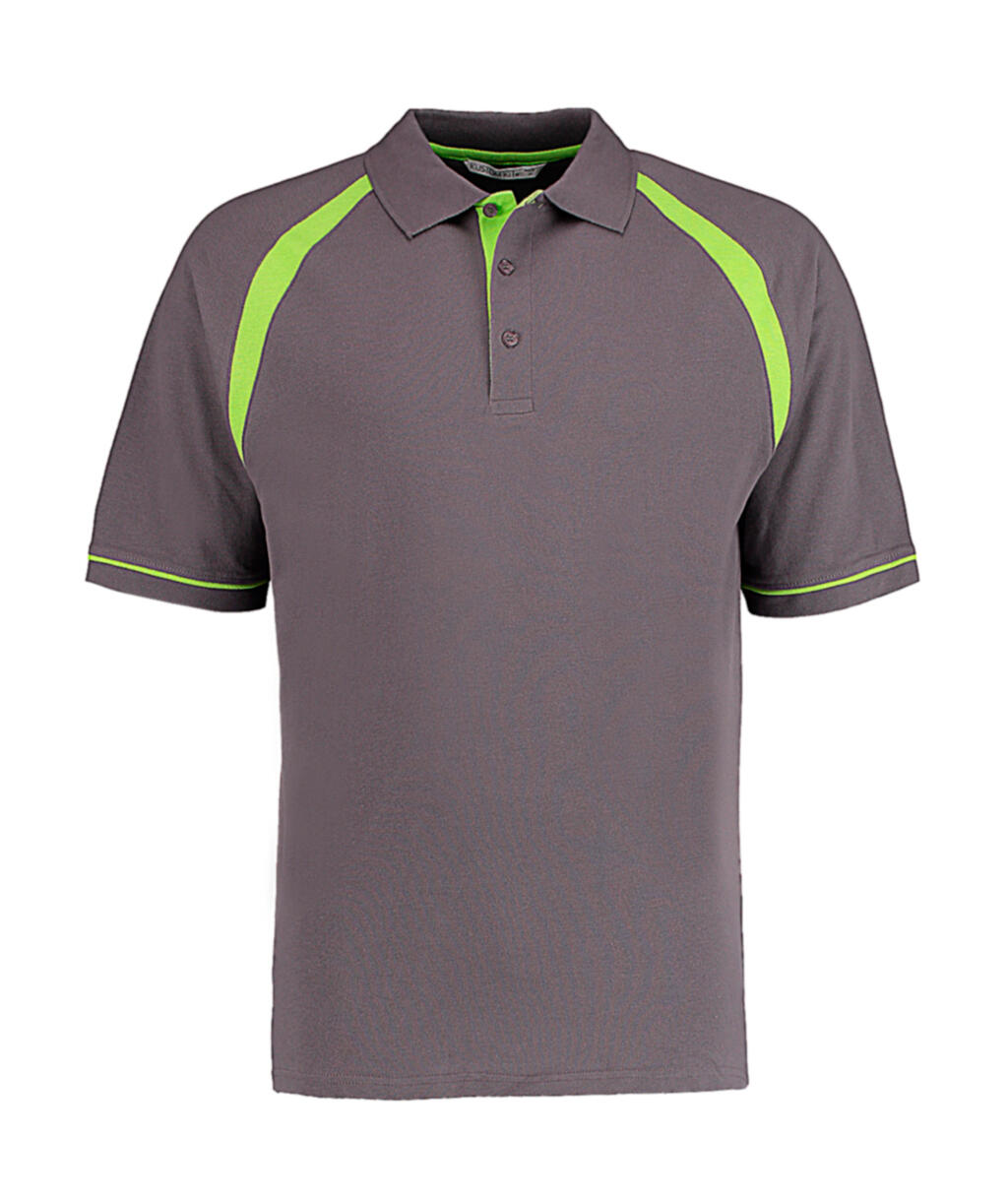 Classic Fit Oak Hill Polo - 177 - Charcoal/Lime