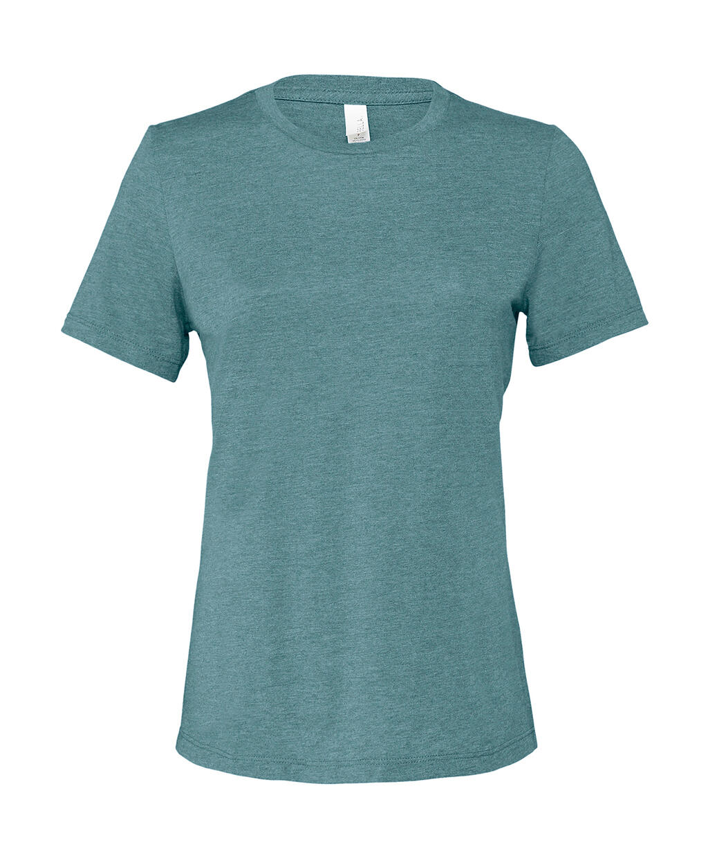 Dames T-shirt van CVC Relaxed jersey. - 00183 - Heide Diepblauwgroen