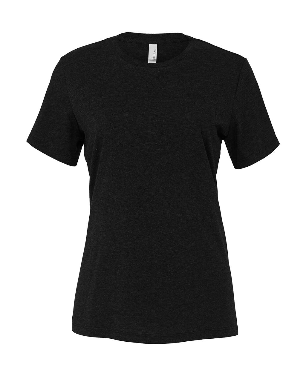 Dames T-shirt van CVC Relaxed jersey. - Zwarte heide