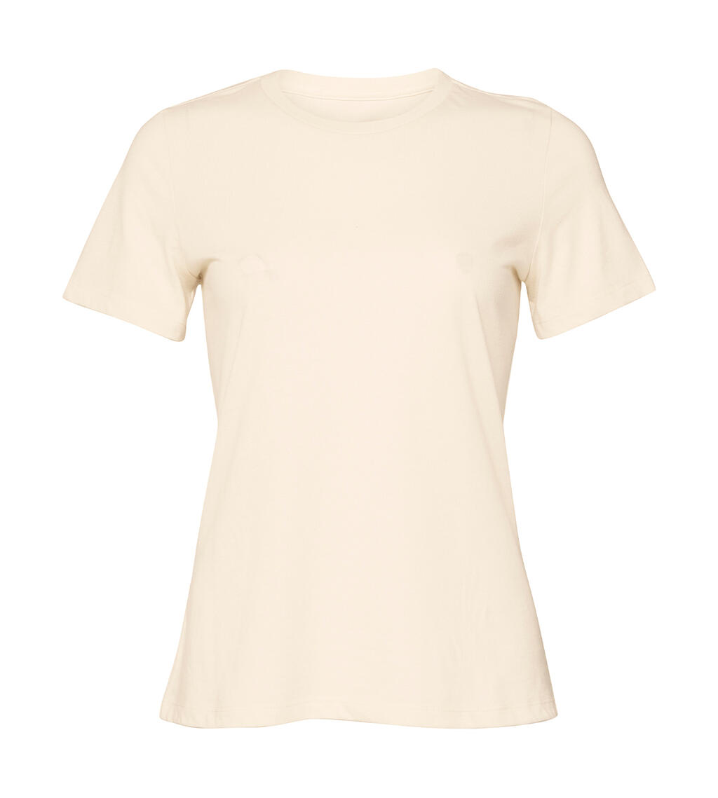 Dames T-shirt van CVC Relaxed jersey. - Heide Natuurlijk