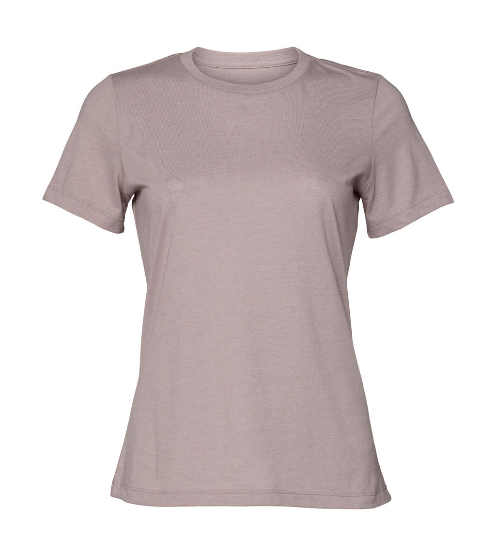 Dames T-shirt van CVC Relaxed jersey. - Heideroze grind