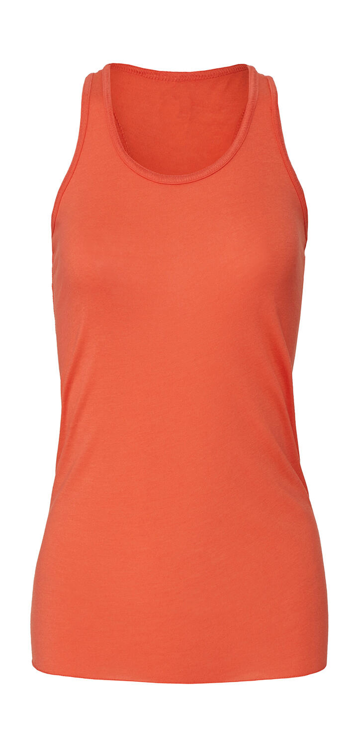 Flowy Back Swimmer Tank Top - 00008 - Coral