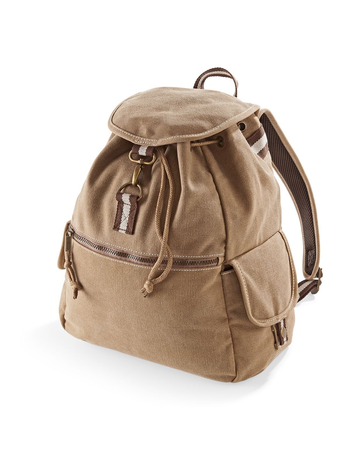 Vintage Canvas Backpack - SAH - Sahara