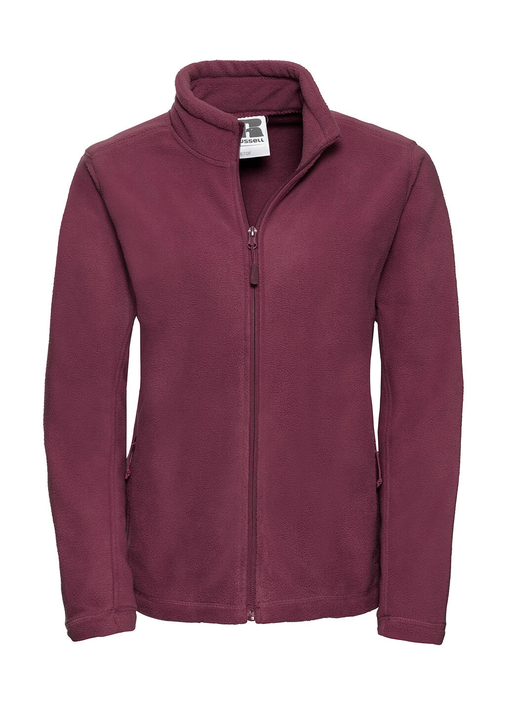 Ladies´ Full Zip Outdoor Fleece - BUR - Burgundy