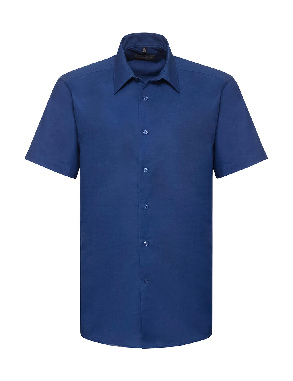 Men's Short Sleeve Tailored Oxford Shirt - BH - Bright Royal