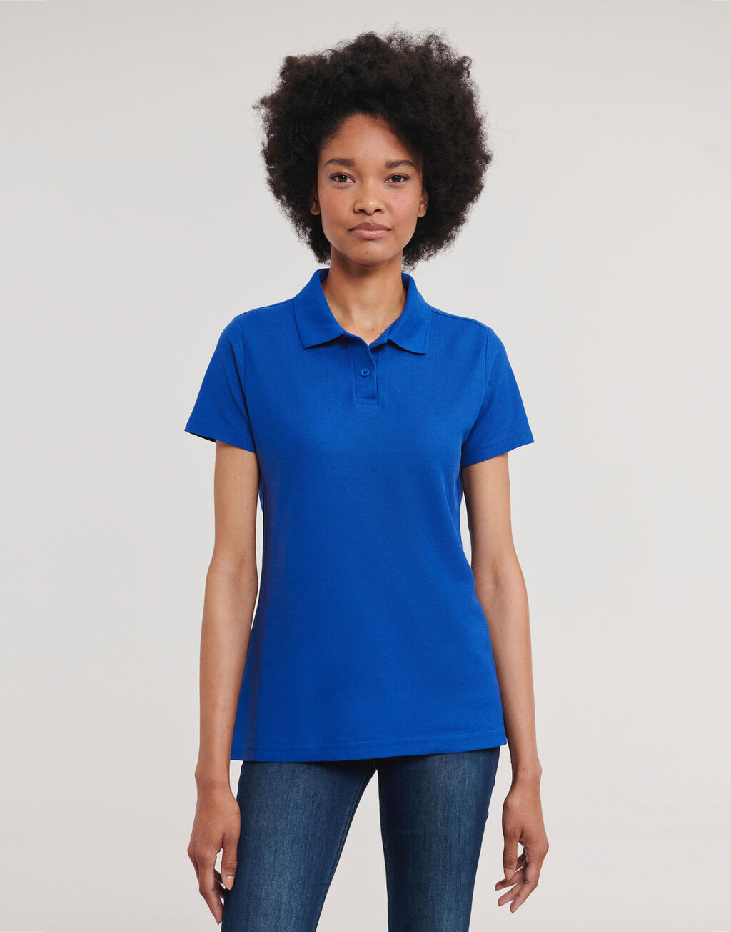Ladies' Classic Polycotton Polo - 320 - Sky