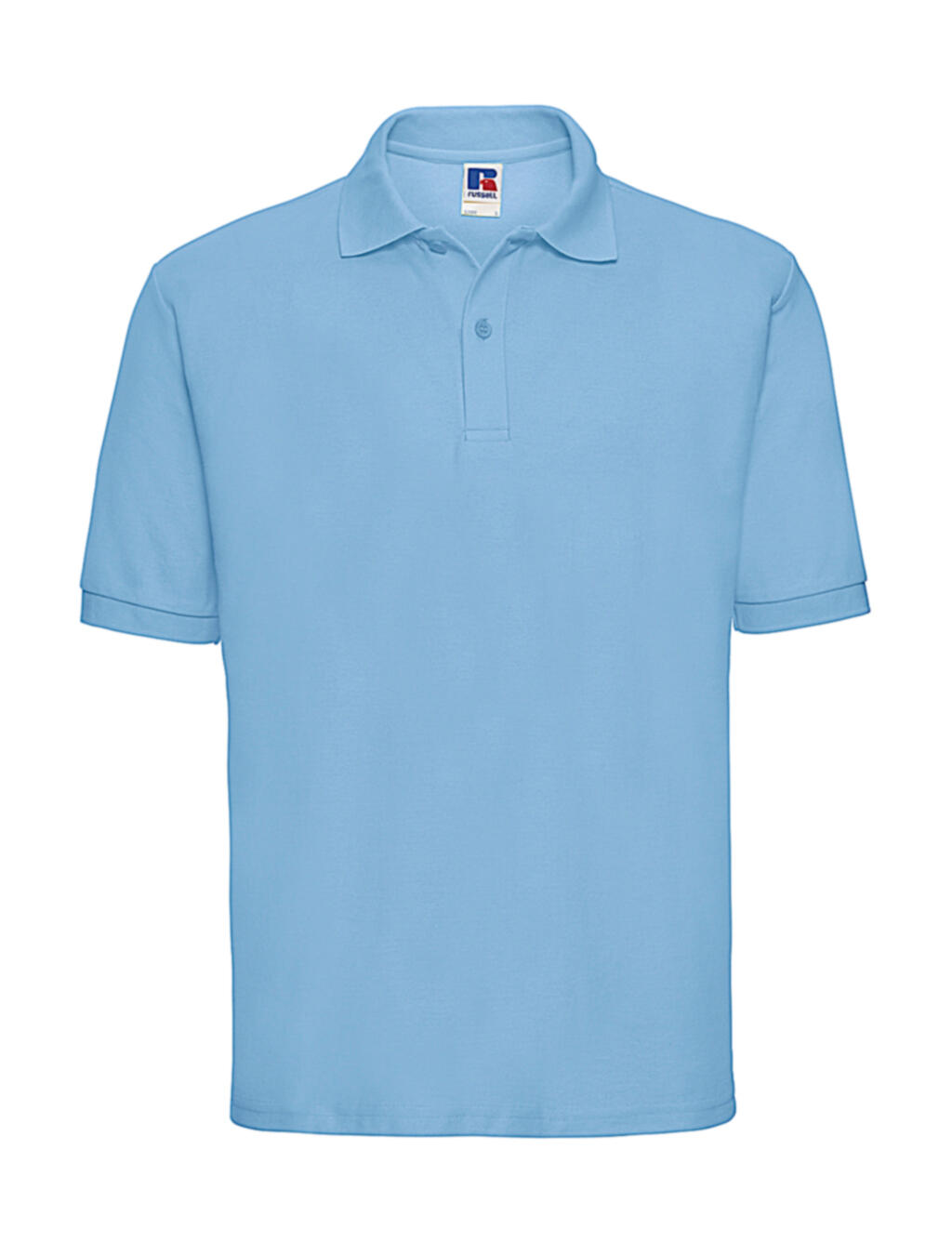 Men's Classic Polycotton Polo - 320 - Sky