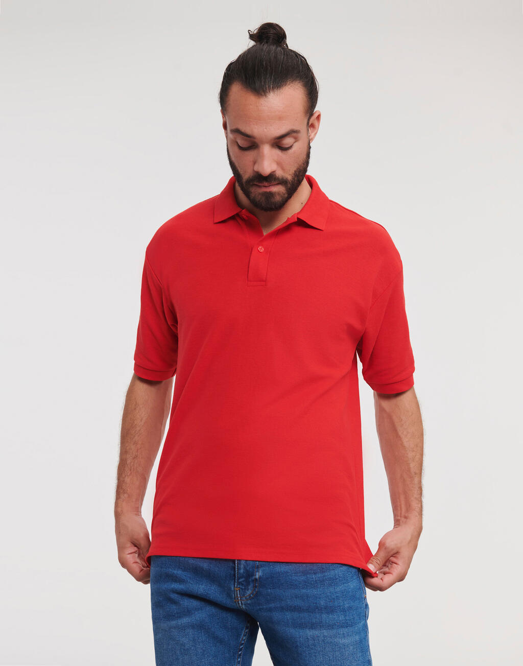 Men's Classic Polycotton Polo - 349 - Purple