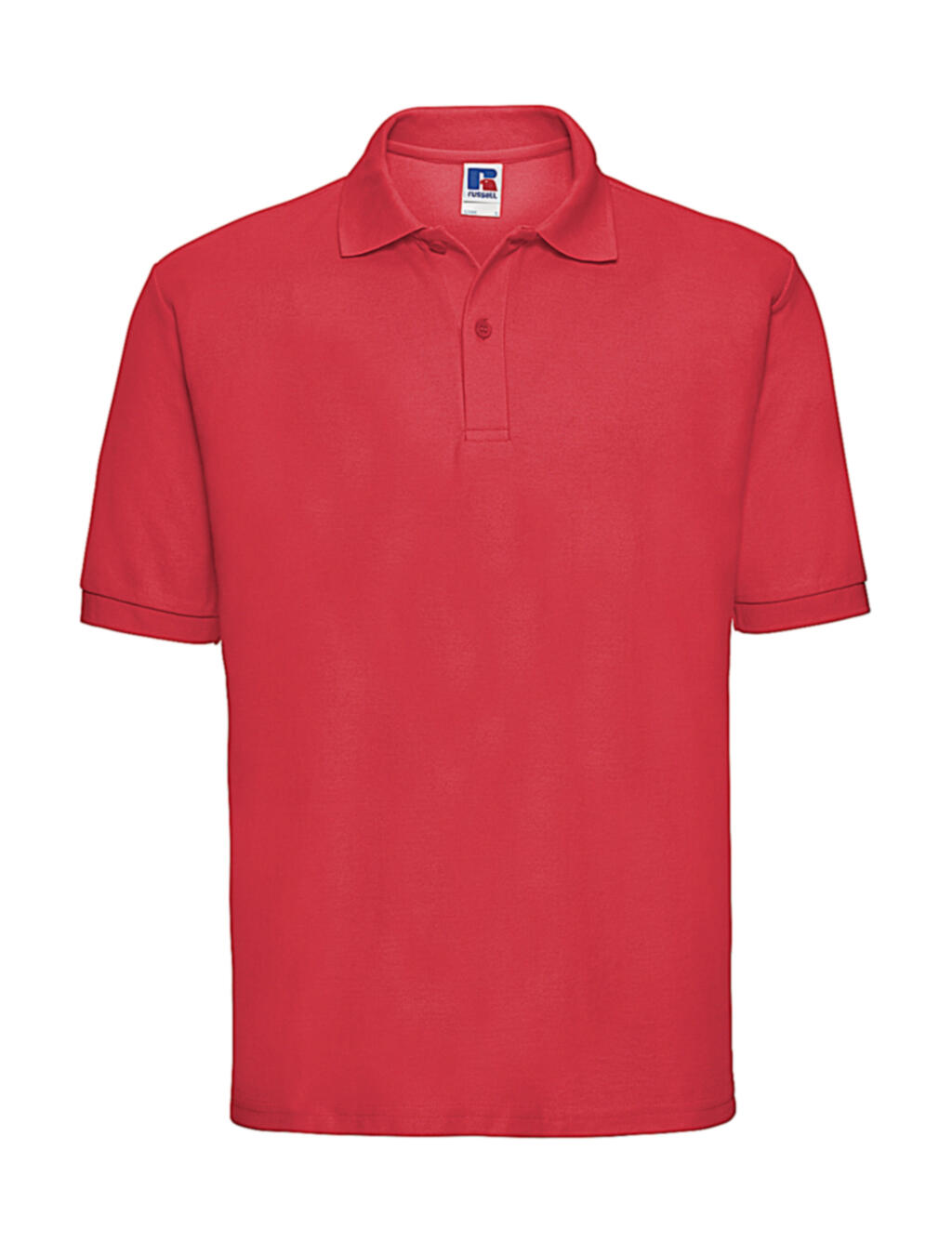 Men's Classic Polycotton Polo - 407 - Bright Red
